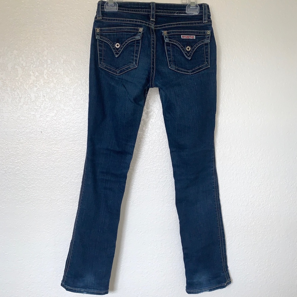 Hudson fine tailored straight leg Jeans Size 26